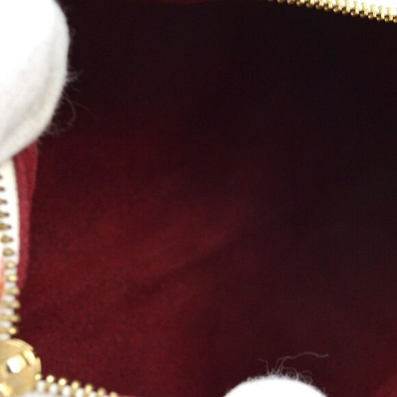 Louis Vuitton White Multicolor Mini Speedy Handbag - Picture 7 of 9